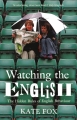 Couverture Watching the English Editions Hodder & Stoughton 2005
