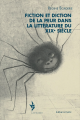 Couverture Fiction et diction de la peur dans les récits du XIXe siècle Editions La Baconnière 2017