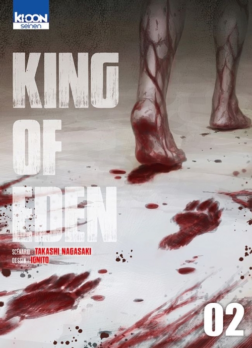 Couverture King of eden, tome 2
