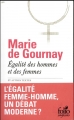 Couverture Egalité des hommes et des femmes et autres textes Editions Folio  (2 € - Sagesses) 2018