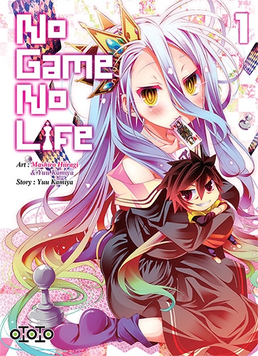 Couverture No game no life (manga), tome 1
