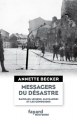 Couverture Messagers du désastre Editions Fayard 2018