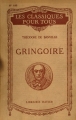 Couverture Gringoire Editions Hatier 1925