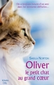 Couverture Oliver le petit chat au grand coeur Editions City 2017