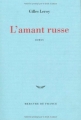 Couverture L'amant russe Editions Mercure de France (Bleue) 2009