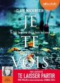 Couverture Je te vois Editions Audiolib 2018