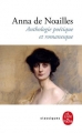 Couverture Anthologie poétique et romanesque Editions Le Livre de Poche 2013