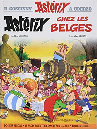 Couverture Astérix, tome 24 : Astérix chez les belges