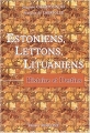Couverture Estoniens, lettons, lituaniens : Histoire et destins Editions Armeline 2004