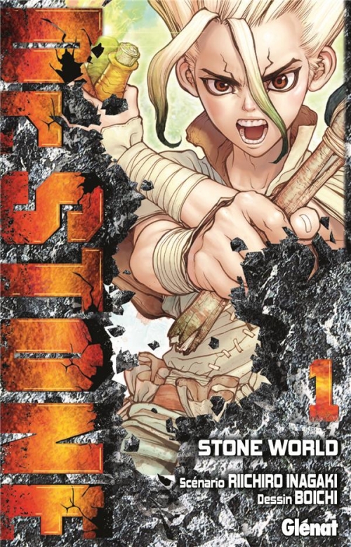 Couverture Dr. Stone, tome 01 : Stone World