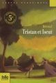 Couverture Tristan et Iseut, extrait Editions Folio  (Junior - Textes classiques) 2010
