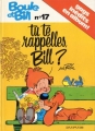 Couverture Boule et Bill (Première édition), tome 17 : Tu te rappelles, Bill ? Editions Dupuis 1980