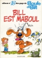 Couverture Boule et Bill (Première édition), tome 18 : Bill est maboul Editions Dupuis 1980
