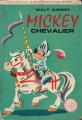 Couverture Mickey chevalier Editions Hachette (Bibliothèque mini-rose) 1971