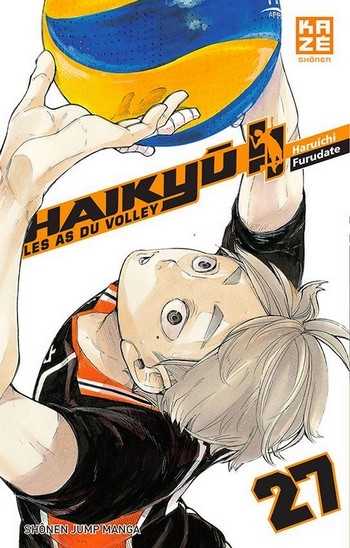 Couverture Haikyû !! : Les as du volley ball, tome 27
