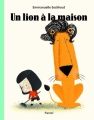Couverture Un lion à la maison Editions L'École des loisirs (Pastel) 2018