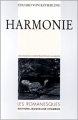 Couverture Harmonie Editions Actes Sud 1990