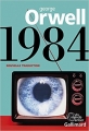 Couverture 1984 Editions Gallimard  (Du monde entier) 2018