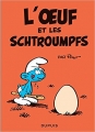 Couverture Les Schtroumpfs, tome 04 : L'oeuf et les Schtroumpfs Editions Dupuis 2018
