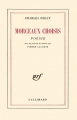 Couverture Morceaux choisis Editions Gallimard  (Blanche) 1928