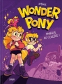 Couverture Wonder Pony, tome 1 : Panique au collège Editions Jungle ! 2018