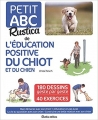 Couverture Petit ABC Rustica de l'éducation positive du chiot et du chien Editions Rustica 2018