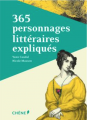 Couverture 365 personnages littéraires expliqués Editions du Chêne 2016