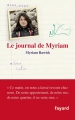 Couverture Le journal de Myriam Editions Fayard 2017