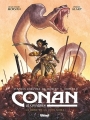 Couverture Conan le Cimmérien : La reine de la côte noire Editions Glénat 2018