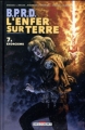 Couverture B.P.R.D. : L'enfer sur Terre, tome 7 : Exorcisme Editions Delcourt (Contrebande) 2018