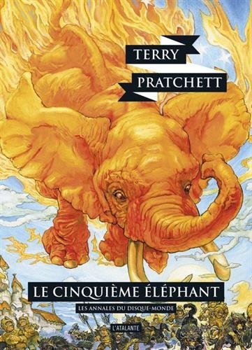 Couverture Les Annales du Disque-Monde, tome 25 : Le Cinquième Éléphant