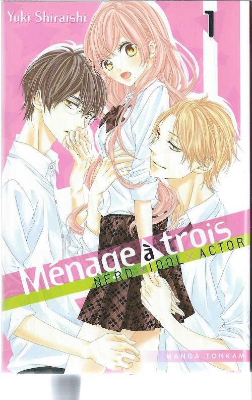 Couverture Ménage à trois, tome 1