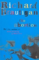 Couverture L'avortement Editions Vintage 2002