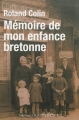 Couverture Mémoire de mon enfance bretonne Editions Ouest-France 2013