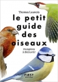Couverture Le petit guide des oiseaux Editions First 2018