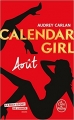 Couverture Calendar girl, tome 08 : Août Editions Le Livre de Poche 2018