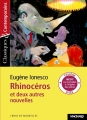 Couverture Rhinocéros et deux autres nouvelles Editions Magnard (Classiques & Contemporains) 2018