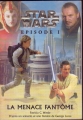 Couverture Star Wars (Jeunesse), tome 1 : La menace fantôme Editions Pocket (Jeunesse) 1999