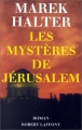 Couverture Les mystères de Jérusalem Editions Robert Laffont 1999