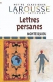 Couverture Lettres persanes Editions Larousse 2004