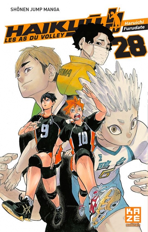 Couverture Haikyû !! : Les as du volley ball, tome 28