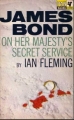 Couverture James Bond, tome 11 : Au service secret de sa Majesté Editions Pan Books 1965