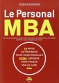 Couverture Le Personal MBA Editions Leduc.s (Zen Business) 2013