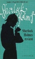 Couverture Sherlock Holmes revient Editions Lefrancq (En Poche) 1996