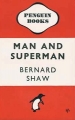 Couverture Man and superman Editions Penguin books 1981