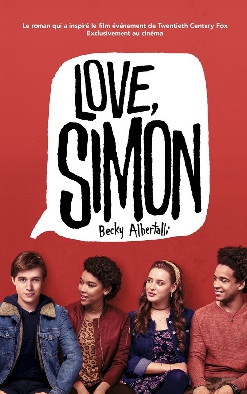 Couverture Moi, Simon, 16 ans, homo sapiens / Love, Simon
