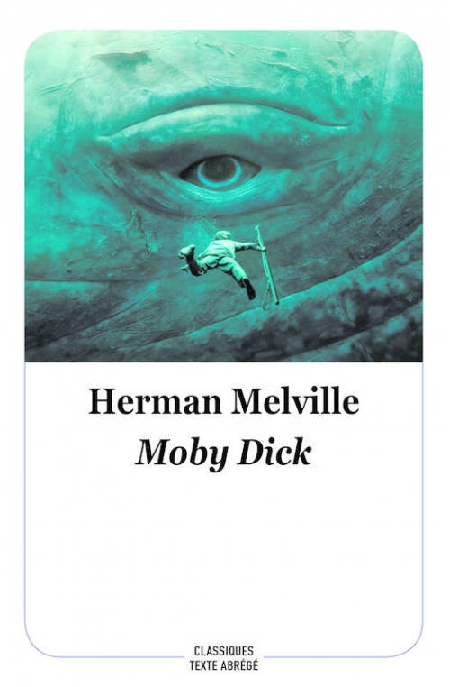 Couverture Moby Dick, abrégée
