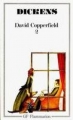 Couverture David Copperfield, tome 2 Editions Flammarion (GF) 1978