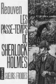 Couverture Les Passe-temps de Sherlock Holmes Editions Denoël (Sueurs froides) 1989