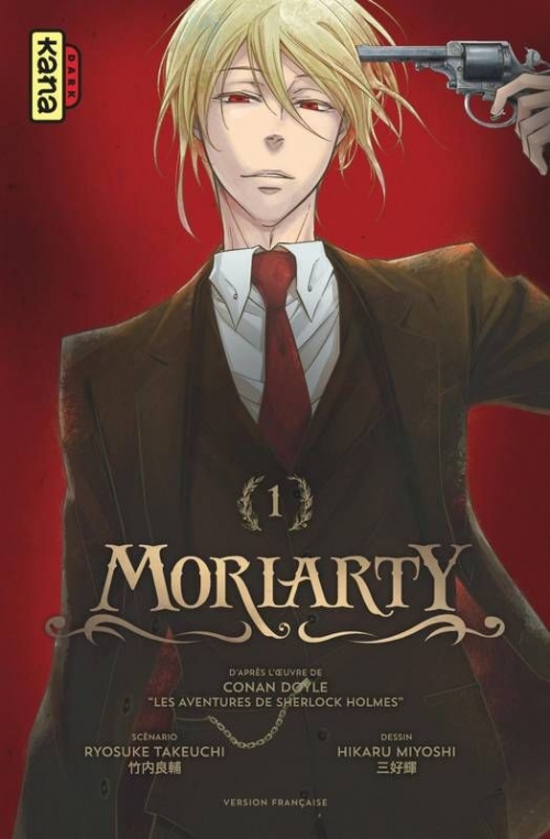 Couverture Moriarty, tome 01